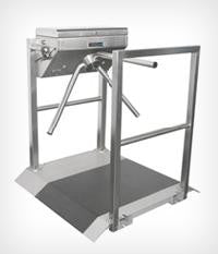 Tournament Turnstile with Platform and Rail
