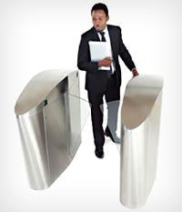 SpeedGate Express Waist High Turnstile