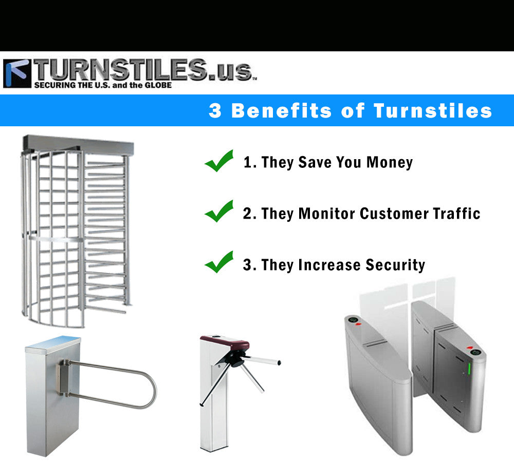 3 Benefits of Turnstiles