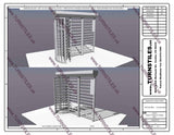 Turnstile Gate Combo AG-3036 - T