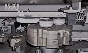 Plunger Bar rollers self centering  (Large Disk) 85-308