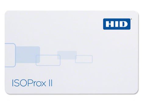 HID 1586 ISOProx II PVC-PET Cards