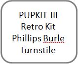 PUPKIT-III Retro Kit for the Phillips Burle Turnstile