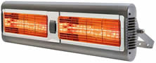 Turnstile Canopy Infrared SINGLE/DOUBLE Heater