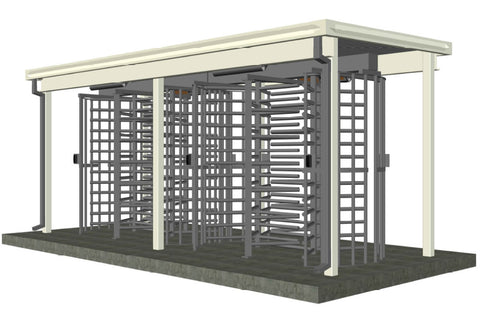 Turnstile-Canopy w EntraPass-Kit 1