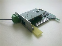 Controller Options Plug-in Modules: Radio receiver module 433 MHz